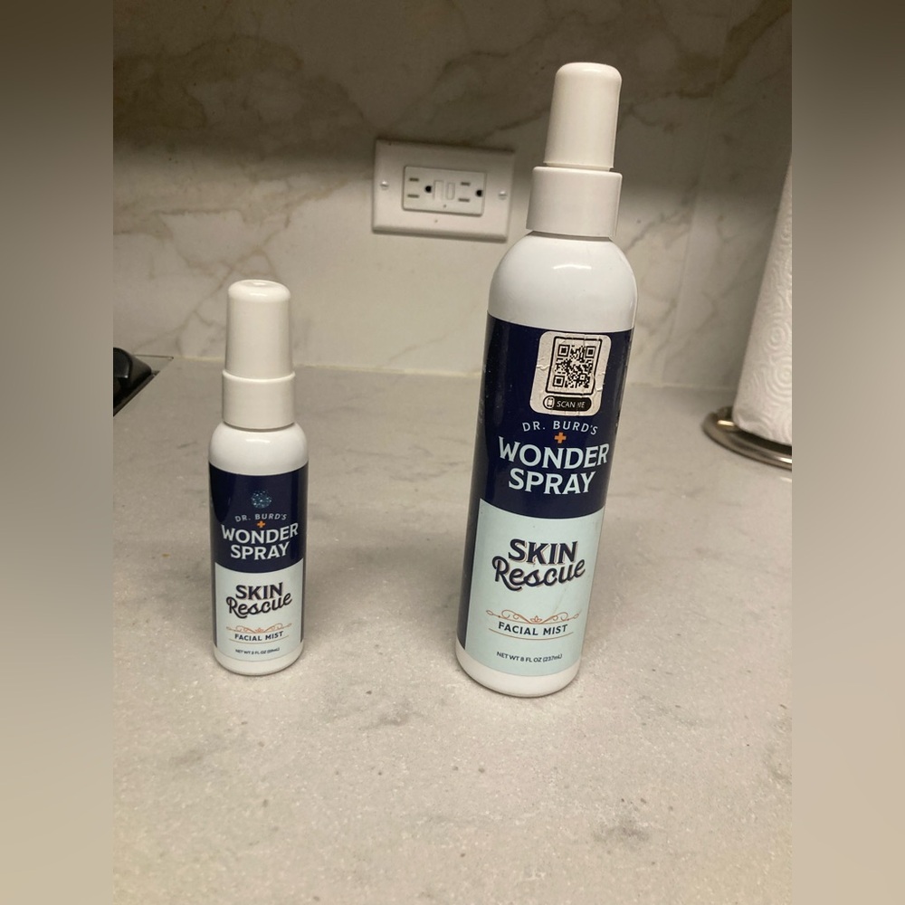2 Skin Rescue Facial Mist - Moisturizing, Cleansing, Soothing Facial Spray.